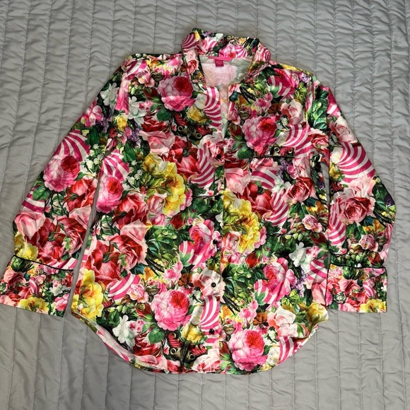 Victoria's Secret Mary Katrantzou satin pajama set large - Picture 7 of 16